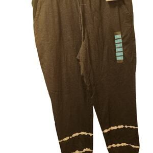 RBK Tie Dye Jogger Women's XL NWT Grey White Pockets